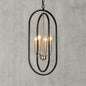 4 Light Farmhouse Lantern Dark Gold Dining Room Chandelier Mid Century Modern Chandelier Black Cage Pendant Light Z P8IEFYII 4824