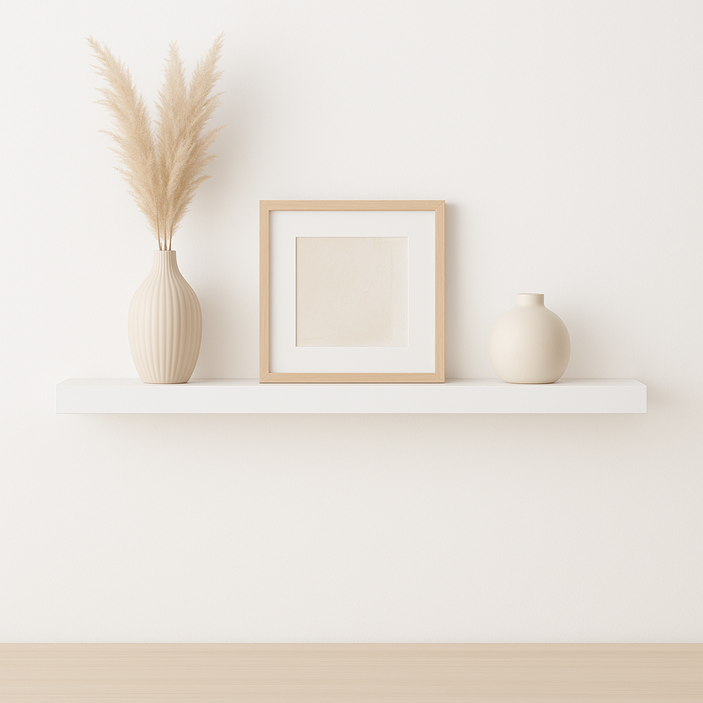 Glacier Bay 43 in. Cultured Marble Vanity Backsplash in Colorpoint White