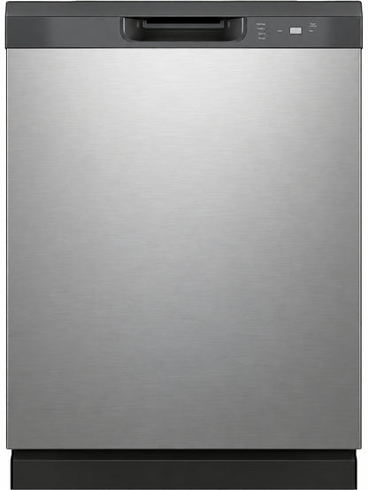 GE 24 in Built In Tall Tub Front Control Stainless Steel Dishwasher with 60 dBA ENERGY STAR GDF460PSTSS