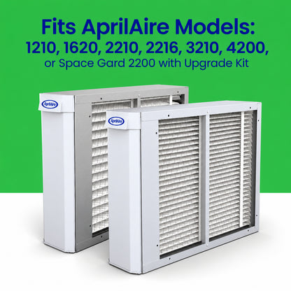 AprilAire 216 20 in x 25 in x 4 in MERV 16 Pleated Filter For Air Cleaner Models 1210 1620 2210 2216 3210 4200 1 Pack 216