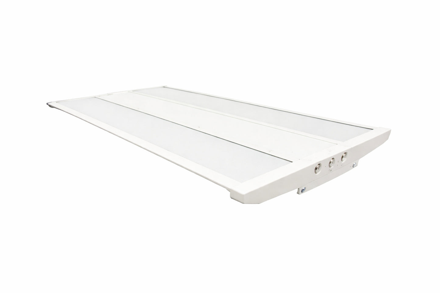 Commercial Electric 1 Pack 2 ft 15 000 Lumens 130 Watt Equivalent Integrated LED Low Profile High Bay Light with Motion