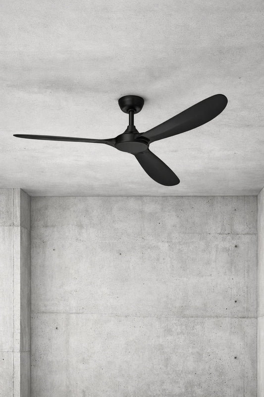 Home Decorators Collection Tager 72 In Smart Indoor Outdoor Matte Black With Matte Black Blades Ceiling Fan With Remote Powered By Hubspace