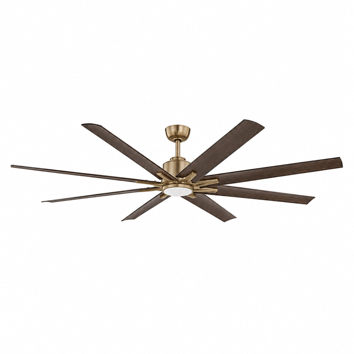 Home Decorators Collection Kensgrove II 72 in Smart Indoor Outdoor Gold Ceiling Fan with Adjustable White with Remote Included Powered by Hubspace N608 CB