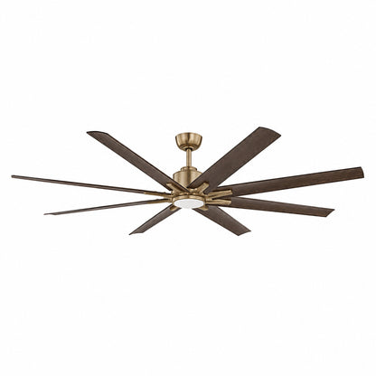 Home Decorators Collection Kensgrove II 72 in Smart Indoor Outdoor Gold Ceiling Fan with Adjustable White with Remote Included Powered by Hubspace N608 CB