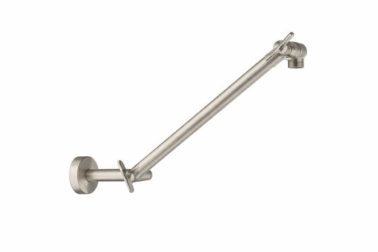MODONA Adjustable Rain Shower Arm in Satin Nickel