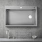 Dolancourt Tight Radius 33 In Drop In Single Bowl 18 Gauge Stainless Steel Kitchen Sink With Pull Down Faucet Vdr3322A1Pa1