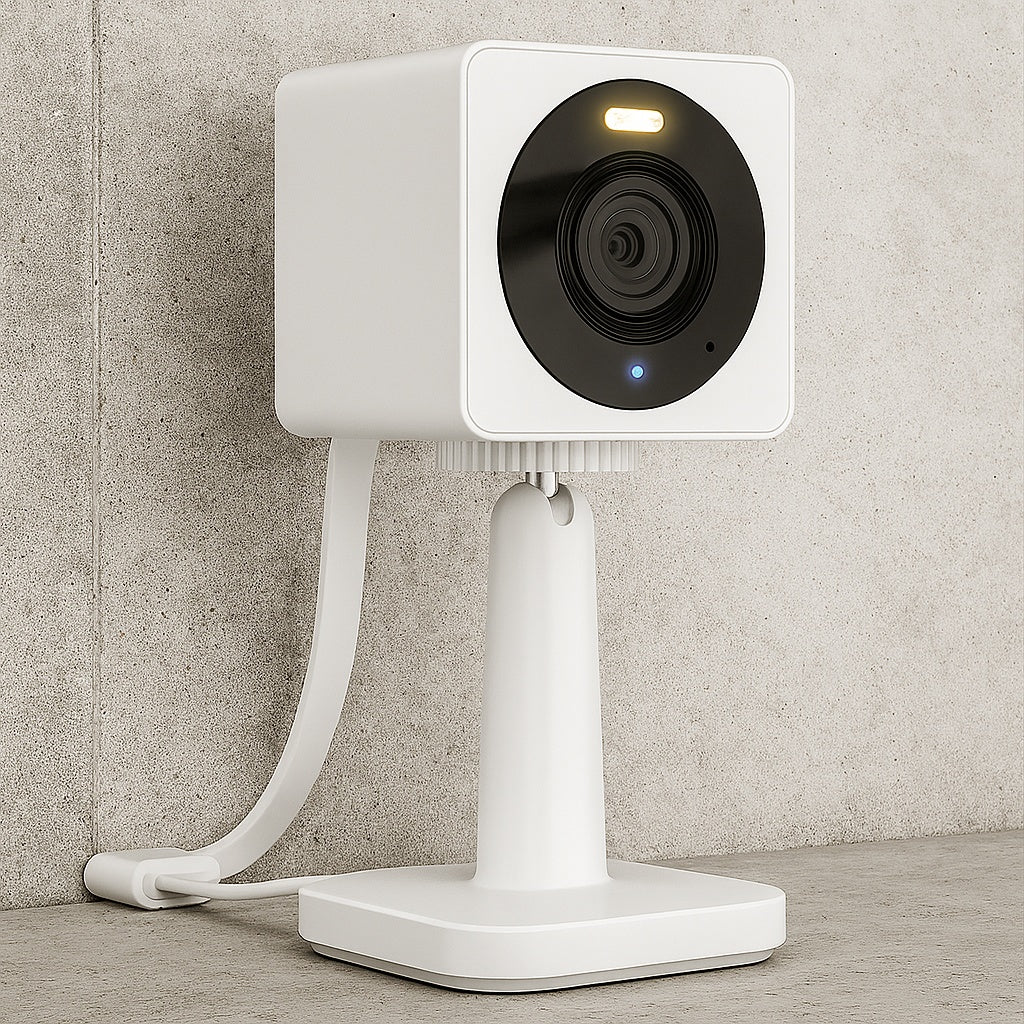 Cam OG Wired Indoor Outdoor 1080p HD Smart Home Security Camera with Built In Spotlight WYZECGS