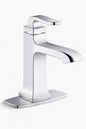 Kohler Rubicon Single Hole Single Handle Bathroom Faucet In Polished Chrome
