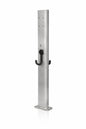 Leviton Dual Mount EV Charger Station Pedestal Front Back
