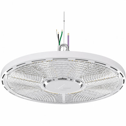 Lithonia Lighting Contractor Select CPRB 400 Watt Equivalent Integrated LED White High Bay Light Fixture Switchable CCT CPRB ALO14 UVOLT SWW9 80CRI DWH