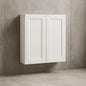 Laramie 24 in. W x 14 in. D x 30 in. H Assembled Wall Kitchen Cabinet in Painted Bright White
