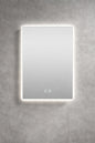 HOMLUX 24 in W x 30 in H Rectangular Frameless LED Light with 3 Color and Anti Fog Wall Mounted Bathroom Vanity Mirror