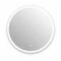 Homlux 28 In W X 28 In H Round Frameless Led Light With 3 Color And Anti Fog Wall Mounted Bathroom Vanity Mirror