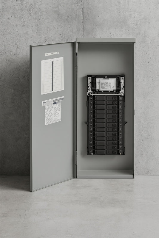30 Space Outdoor Load Center with 125 Amp Main Circuit Breaker LR312 BDD LR312 BDD