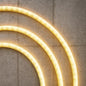 32 8 ft Indoor Outdoor Bright White Plug In Integrated LED Rope Light AL NR WW 32FT