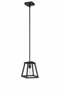 Katalyst 60 Watt 1 Light Matte Black Modern Adjustable Cct And 3 Light Modes Integrated Led Pendant Light