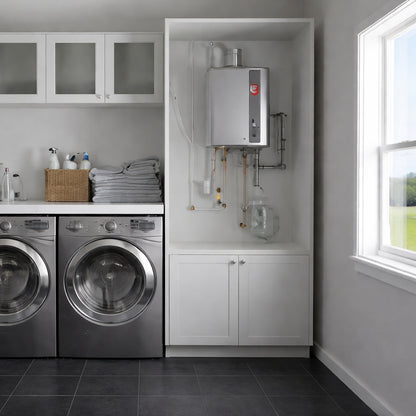 Rheem Performance Platinum 9 0 Gpm Smart Super High Efficiency Indoor Or Outdoor Liquid Propane Tankless Water Heater