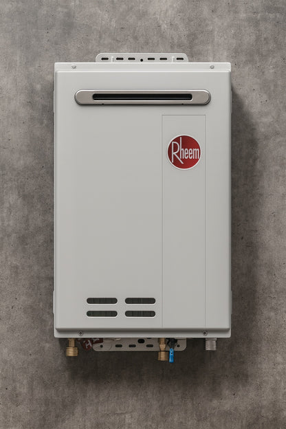 Rheem Performance Plus 7 0 GPM Non Condensing Outdoor Natural Gas Tankless Water Heater