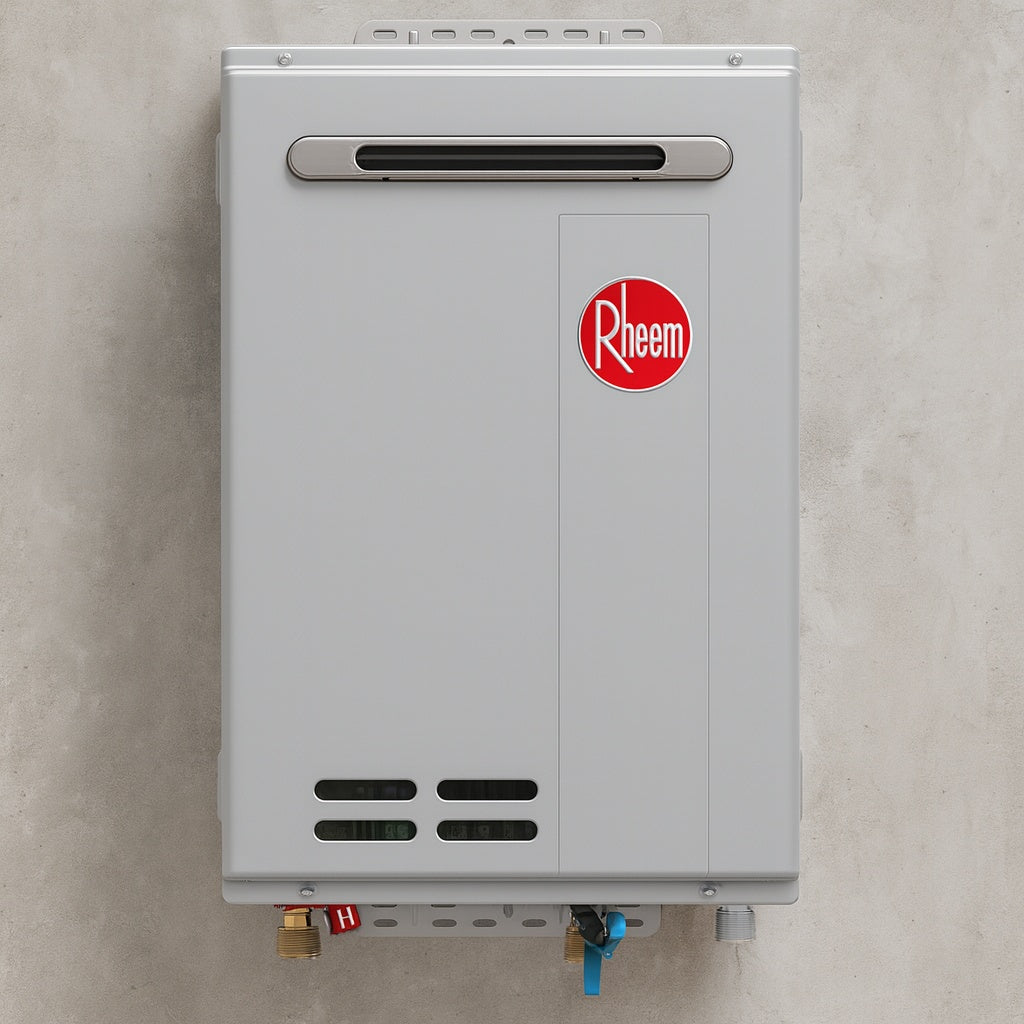 Rheem Performance Plus 9.5 GPM Smart Non-Condensing Outdoor Natural Gas Tankless Water Heater