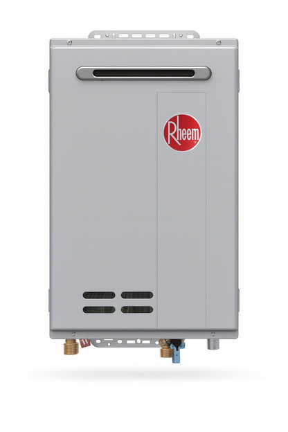 Rheem Performance Plus 9 5 GPM Smart Non Condensing Outdoor Natural Gas Tankless Water Heater