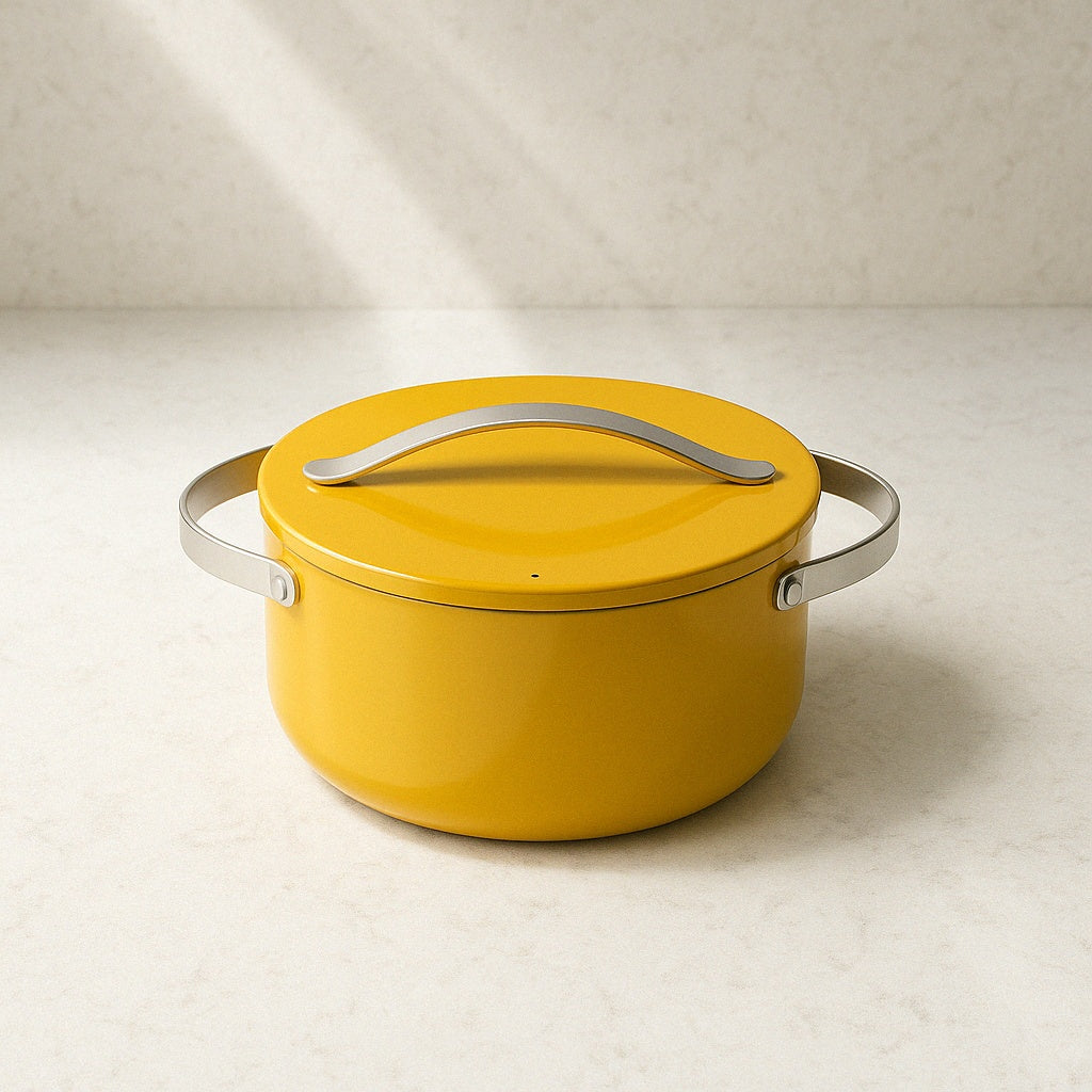 6.5 qt. Ceramic Dutch Oven in Marigold