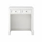 James Martin Vanities De Soto 31 4 in W x 23 5 in D x 34 9 in H Vanity Side Cabinet in Bright White