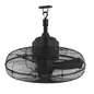 Hampton Bay Conyer 20 in. Indoor/Wet Outdoor 3-Speed Anywhere Fan Matte Black with Convenient Hanging Hook