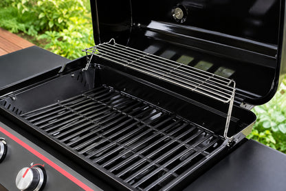Megamaster 3 Burner Propane Gas Grill in Black 720 1066