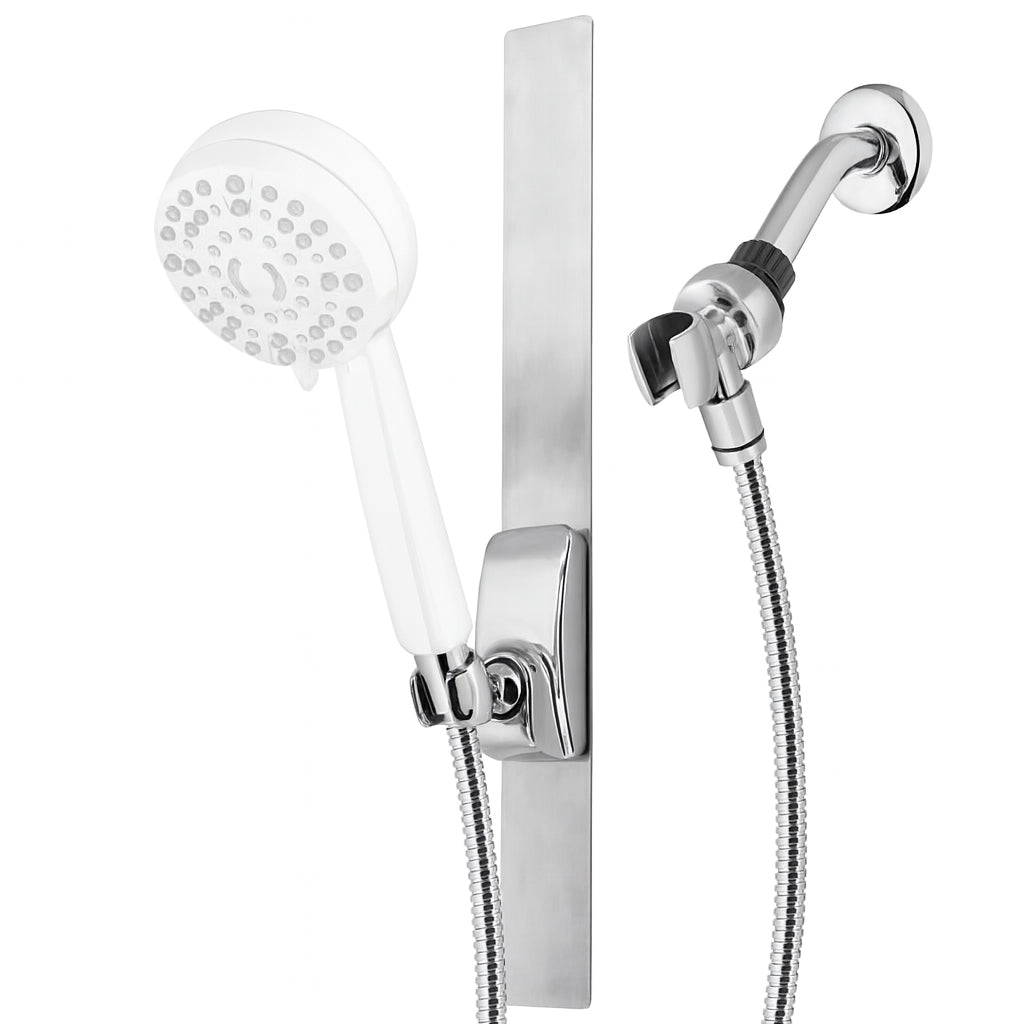 18 in. Magnetic Shower Slide Strip Accessory Kit in Chrome