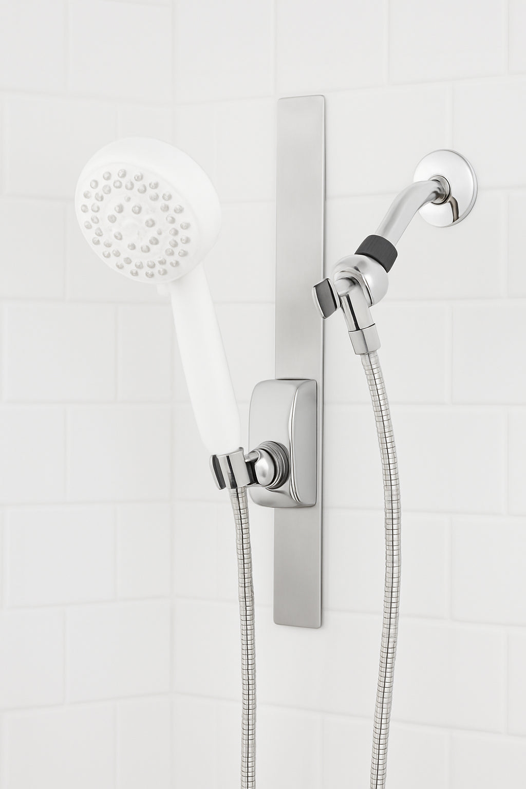 18 in. Magnetic Shower Slide Strip Accessory Kit in Chrome