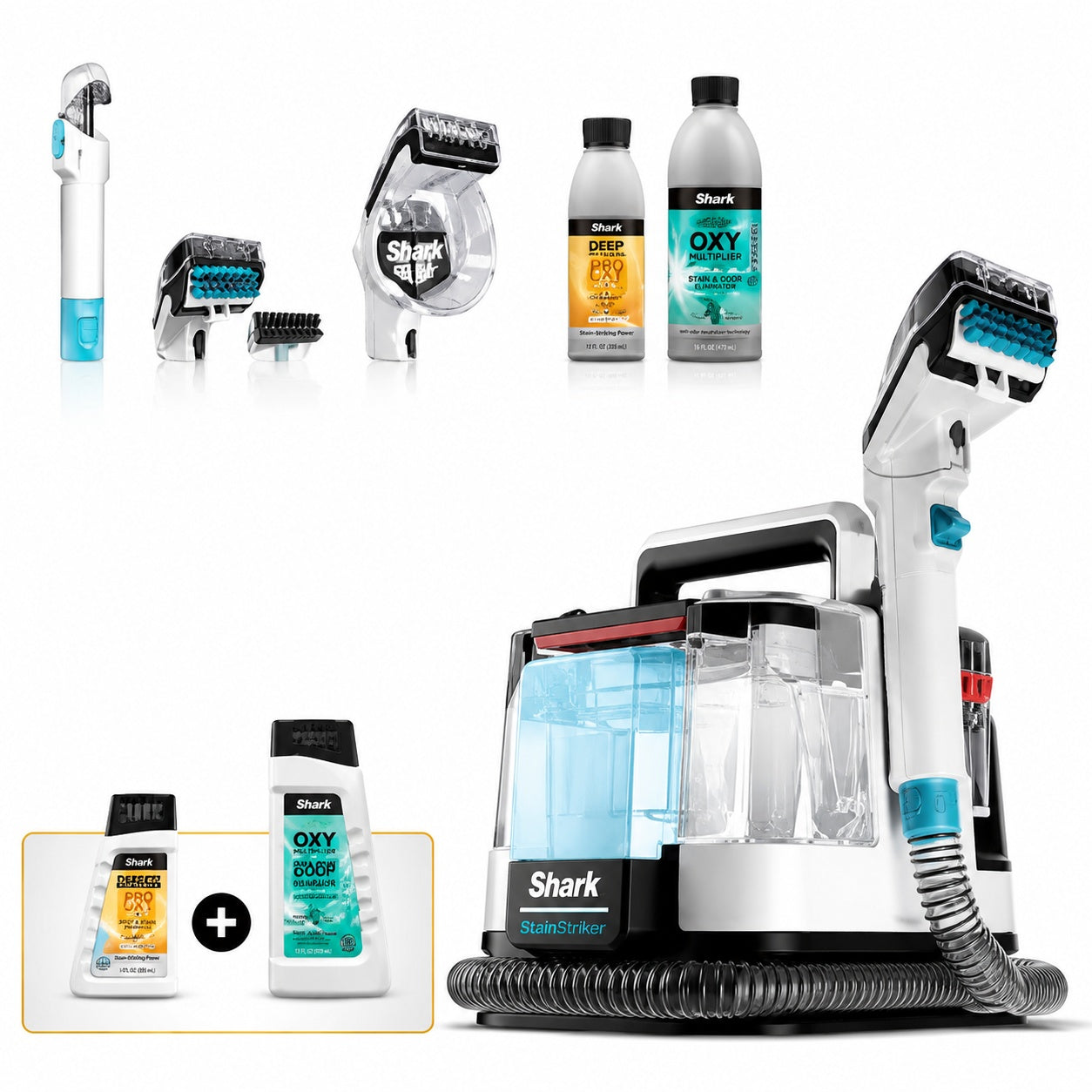 sets/Shark StainStriker Portable Carpet Upholstery Cleaner with StainStriker Pro Bundle
