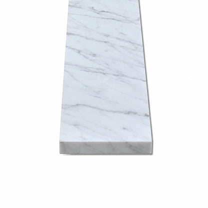 PROOX 60 in W Marble Vanity Backsplash in White Carrara PR6020BP51WH