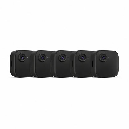 Blink Outdoor 4 Wireless Battery Smart Home Security Camera System with 5 Cameras up to 2 Year Battery Life Black B0B1N4LM4J