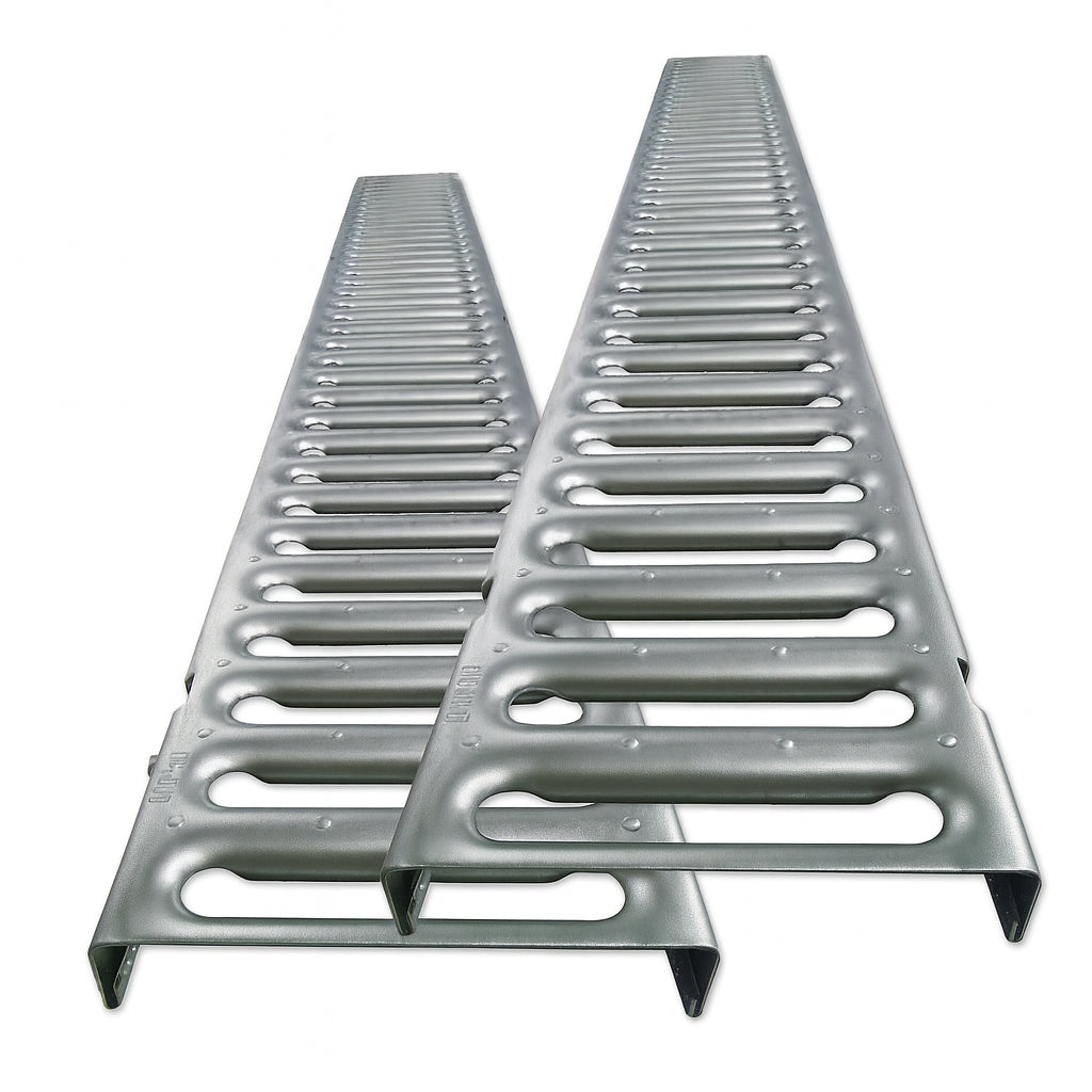 RELN Storm Drain 4.75 in. x 39.25 in. Channel Drain Replacement Galvanized Grate (2-Pack)