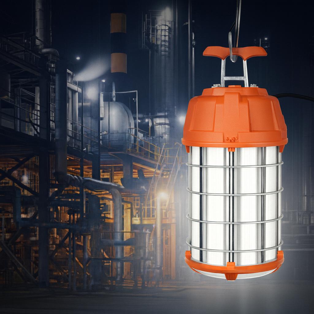 VEVOR LED Temporary Work Light 150W 20000lm Portable Hanging Jobsite Light 5000K Handheld for Indoor and Outdoor Construction