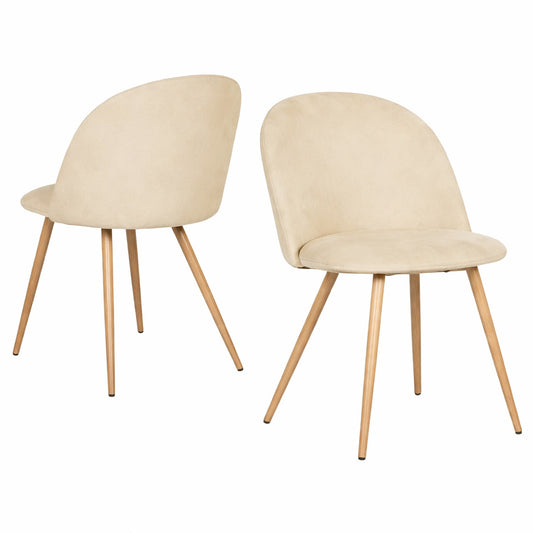 StyleWell Colsted Biscuit Beige Upholstered Dining Chairs Set of 260