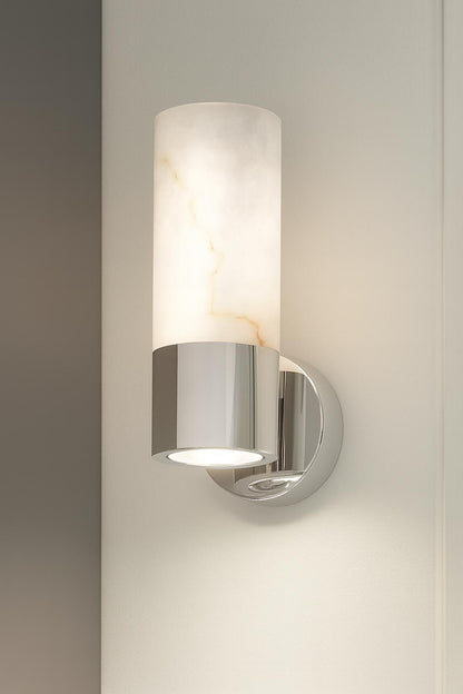 Artika Marble Modern 1 light Chrome Dimmable LED integrated Wall Sconce