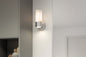 Artika Marble Modern 1 light Chrome Dimmable LED integrated Wall Sconce