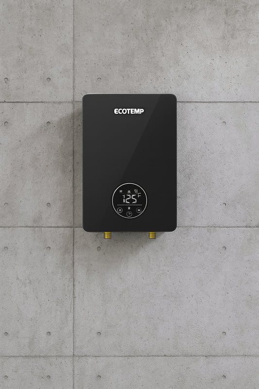 6 kW 1.5 GPM 240 V Point of Use Electric Tankless Water Heater with 2-Years Warranty, Black
