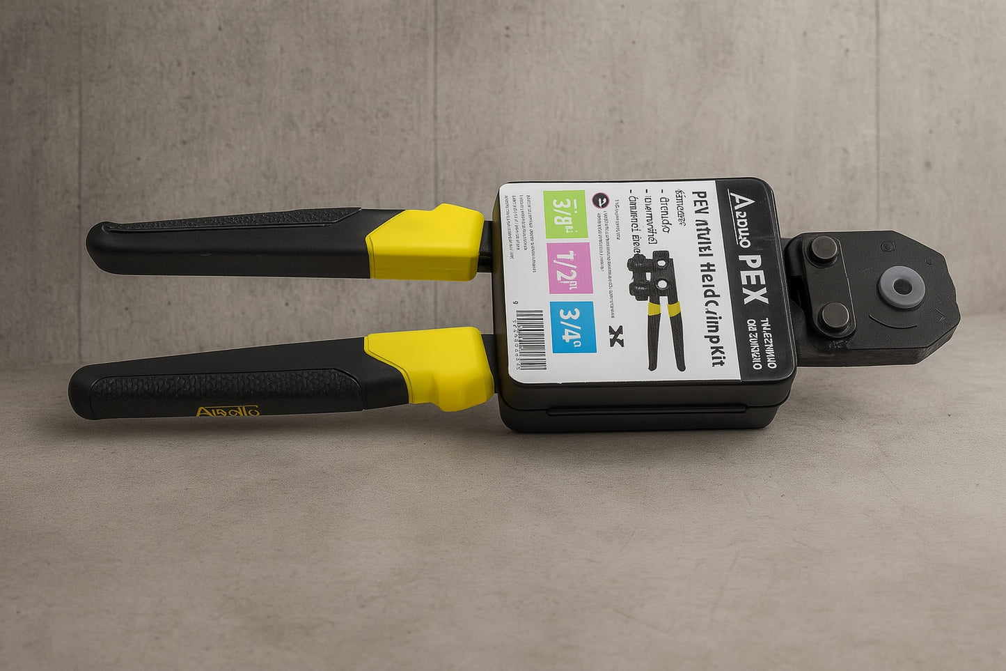 Apollo 3 8 in to 1in Multi Head PEX B Crimp Tool Kit