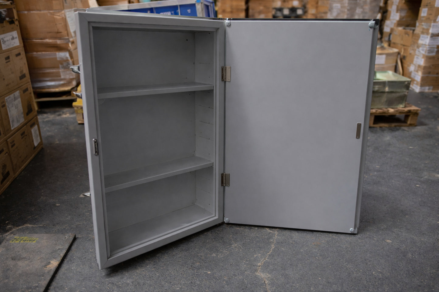Glacier Bay 15 1 4 in W x 26 in H Framed Recessed or Surface Mount Bathroom Medicine Cabinet with Mirror Gray