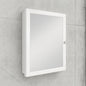 20 in. W x 26 in. H Rectangular Framed Recessed or Surface-Mount Bathroom Medicine Cabinet with Mirror, White