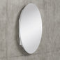 Glacier Bay 20 in x 30 in Frameless Recessed or Surface Mount Bathroom Medicine Cabinet with Beveled Mirror White