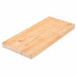 HARDWOOD REFLECTIONS 48 in W x 10 in D Unfinished Natural Birch Floating Decorative Wall Shelf