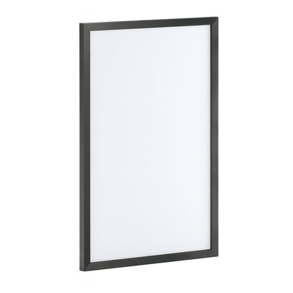 Carnegy Avenue Black 24 in. W x 36 in. H Magnetic Marker Board
