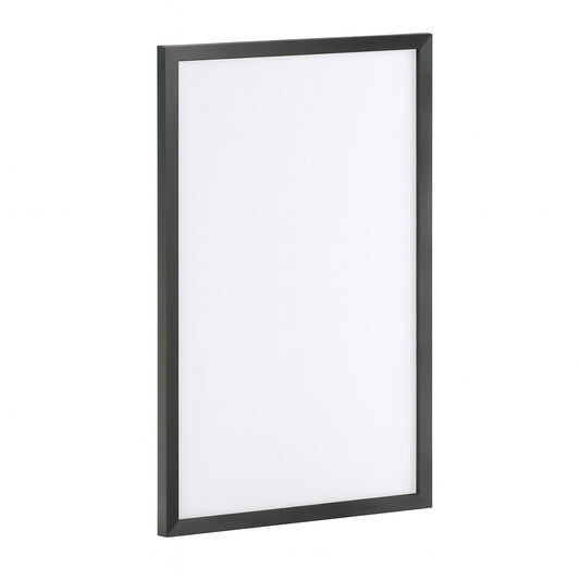 Carnegy Avenue Black 24 in. W x 36 in. H Magnetic Marker Board