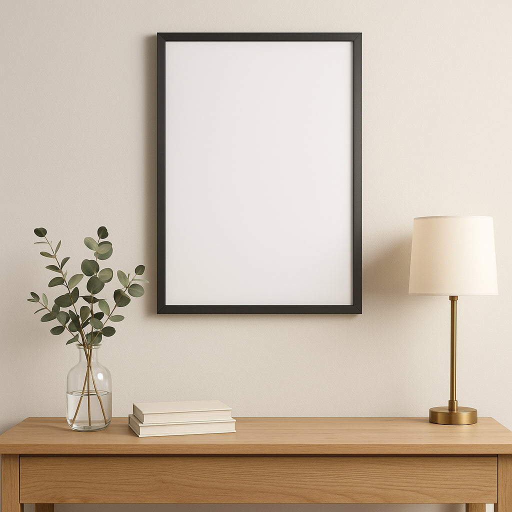 Carnegy Avenue Black 24 in. W x 36 in. H Magnetic Marker Board