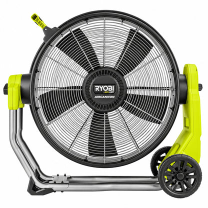 RYOBI 40V HP Brushless Cordless Hybrid WHISPER SERIES 20 in Air Cannon Fan Tool Only RY40HF01B