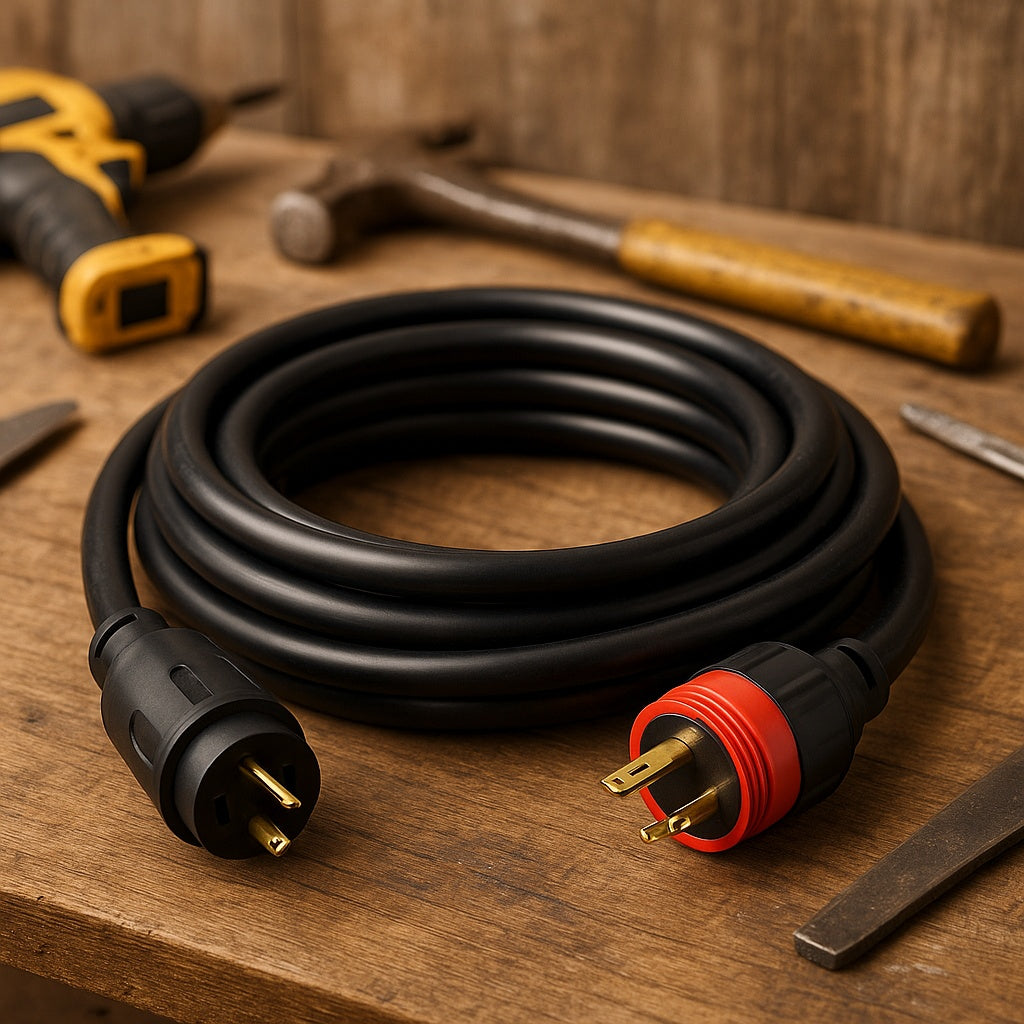 100 ft 6 3 6 Gauge 3 Conductor 600 Volt Black SOOW Cord 6G 3C SOOW 100F