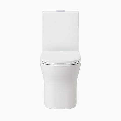 Swiss Madison Concorde 1-Piece Square Toilet Dual Flush 1.1/1.6 GPF in Matte White